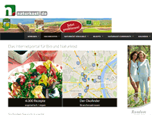 Tablet Screenshot of naturkost.de